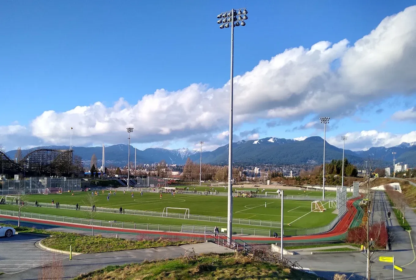 South Van FC men's squad before a VMSL fixture