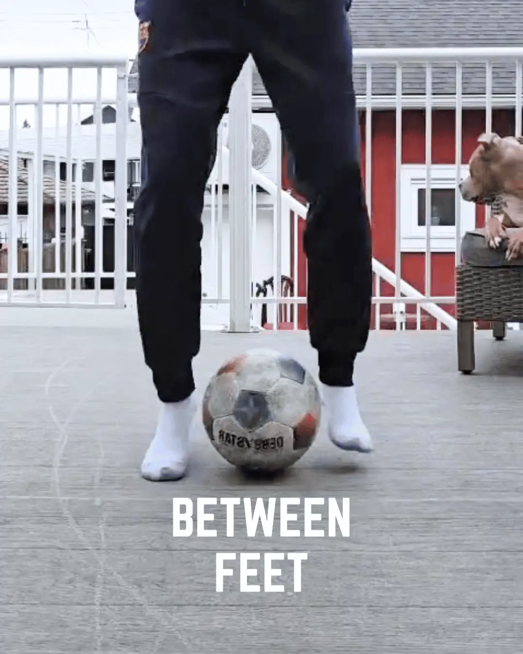 Demo: Back and Forth Between Feet drill