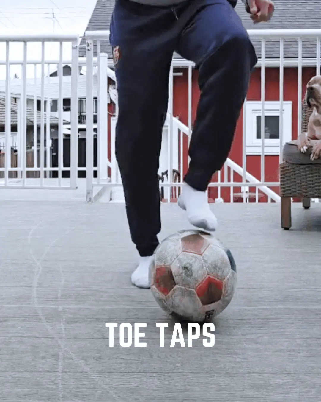 Demo: Toe Taps drill