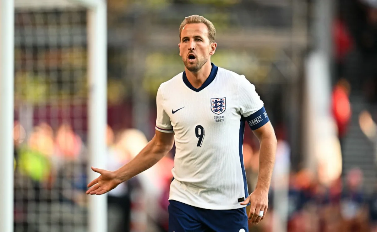 Harry Kane in action at the 2026 World Cup