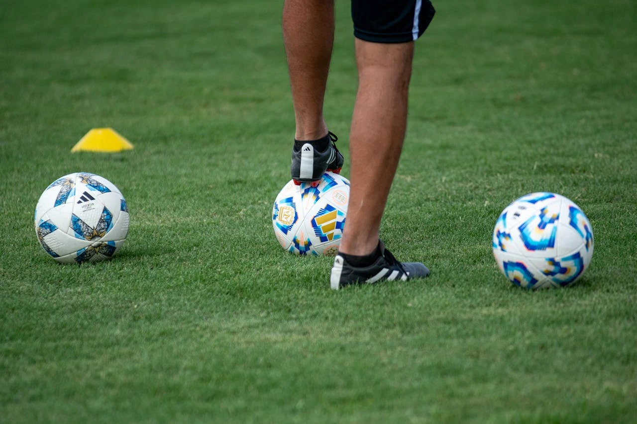 South Van FC players training on the pitch in South Vancouver