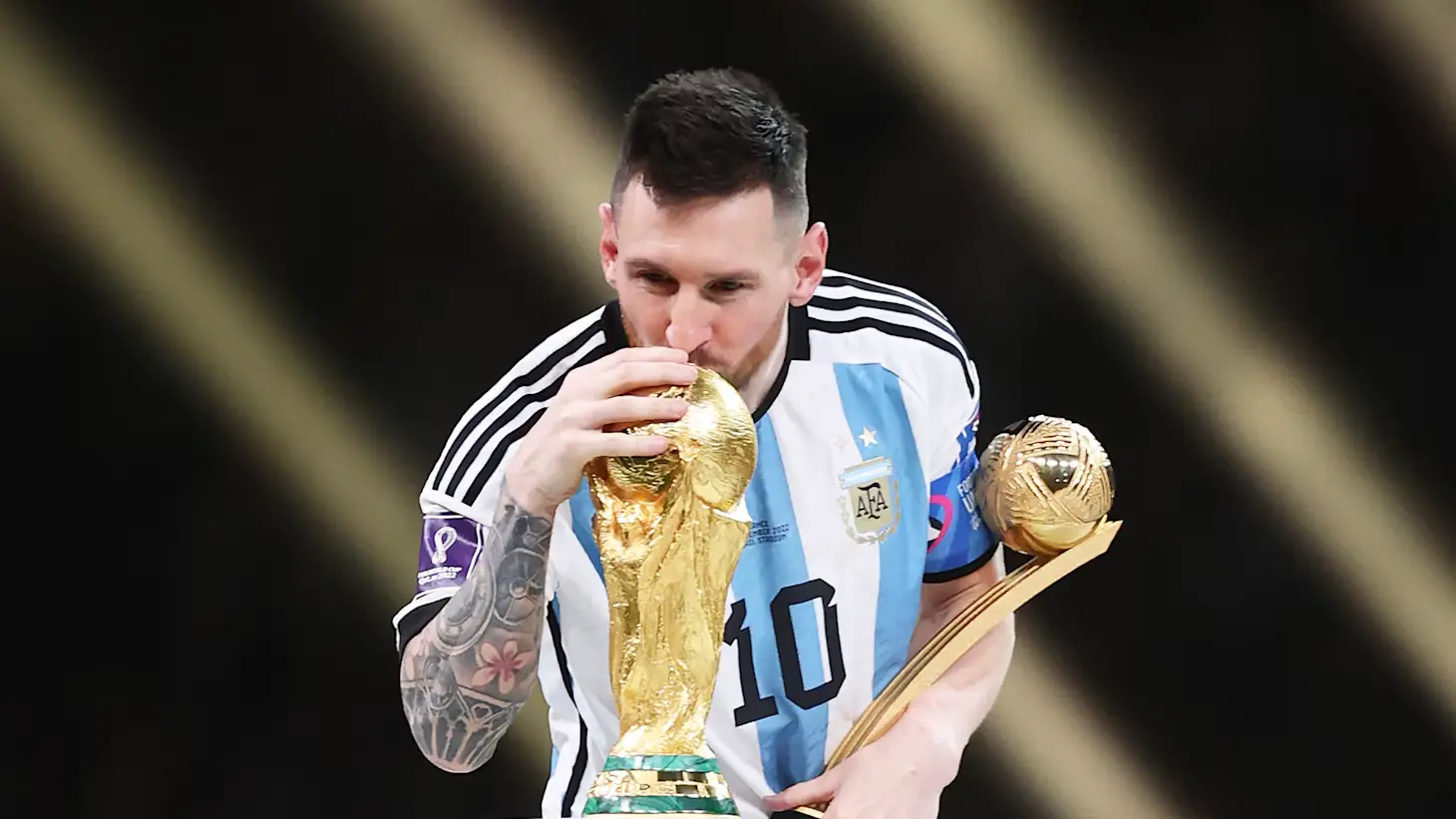 Lionel Messi in action at the 2026 World Cup