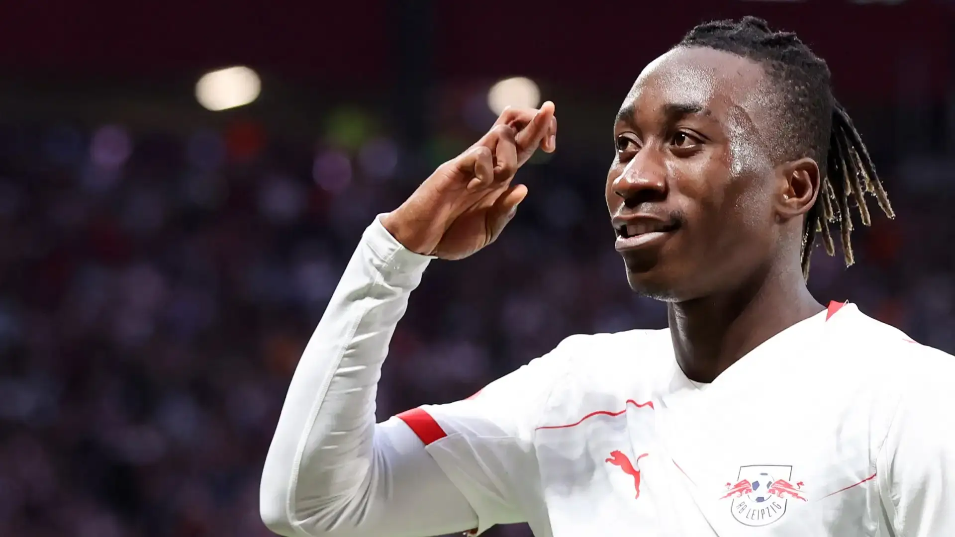 Yan Diomande in action at the 2026 World Cup