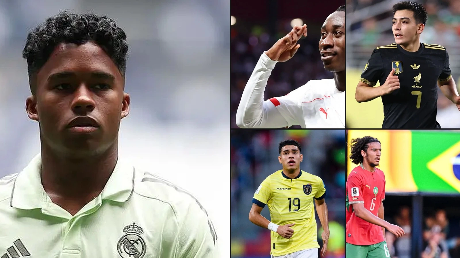 Young players at the 2026 World Cup